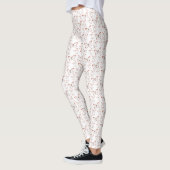 Glasswing-Schmetterling-Cartoon Leggings (Links)
