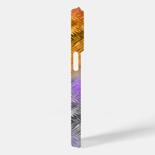 Glassy Ametrine Lila Textur Case-Mate iPhone Hülle (Rückseite / Rechts)