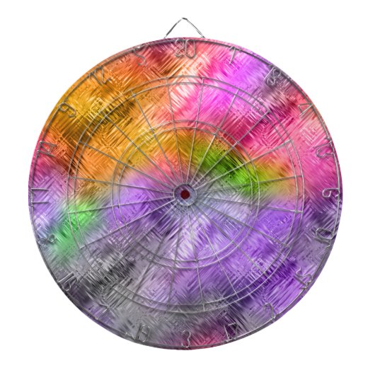 Glassy Ametrine Lila Textur Dartscheibe (vorne)