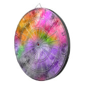 Glassy Ametrine Lila Textur Dartscheibe (Vorderseite rechts)