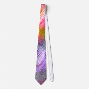 Glassy Ametrine Lila Textur Krawatte