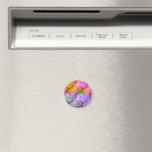 Glassy Ametrine Lila Textur Magnet (In Situ (Geschirrspüler))