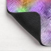 Glassy Ametrine Lila Textur Mousepad (Ecke)