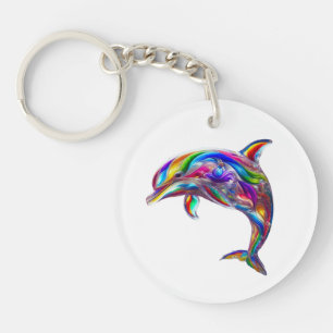 Glassy Dolphin Schlüsselanhänger