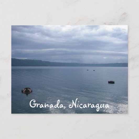 Glassy Laguna de Appoyo, Granada, Nicaragua Postkarte (Vorderseite)