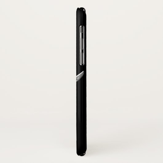 Glassy Pirate Skull & Sword Crossbones Case-Mate iPhone Hülle (Hinten/Links)