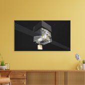 GLAST 3 LEINWANDDRUCK (Insitu (Wohnzimmer))