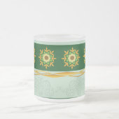 GlasTasse - Grün 05 Mattglastasse (Mittel)