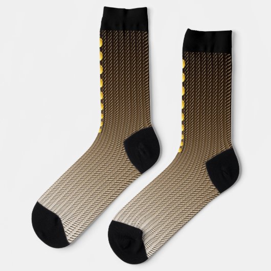 Glastasten Socken (Linkes Detail)