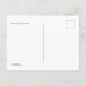 Glasteppiche Akrylkunstwerk Postkarte (Rückseite)