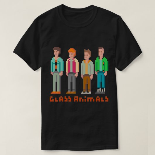 Glastiere Essenzieller T - Shirt (Design vorne)