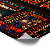 Glastinie, Troyes Cathedral Poster (Ecke)
