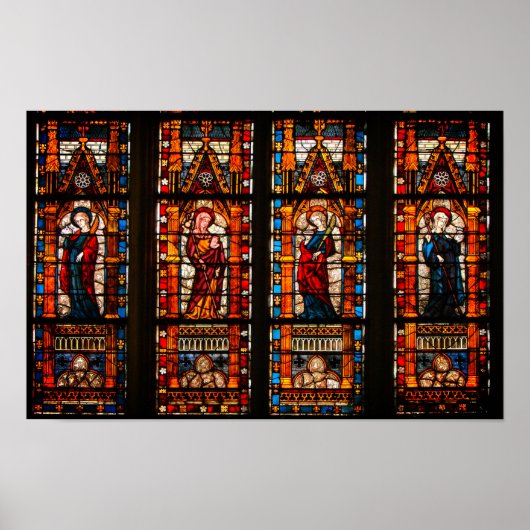 Glastinie, Troyes Cathedral Poster (Vorne)