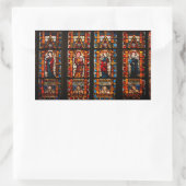 Glastinie, Troyes Cathedral Rechteckiger Aufkleber (Tasche)