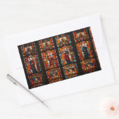 Glastinie, Troyes Cathedral Rechteckiger Aufkleber (Umschlag)