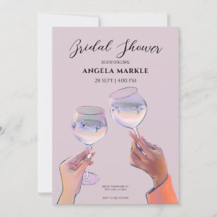 Glastoast Brautparty Einladung