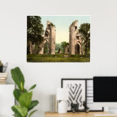Glastonbury Abbey Poster (Heimbüro)