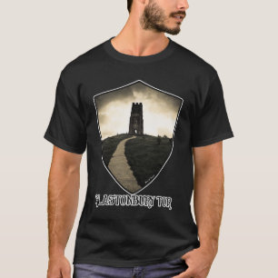 Glastonbury Felsen - gotisches Avalon T-Shirt