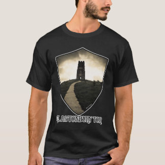 Glastonbury Felsen - gotisches Avalon T-Shirt