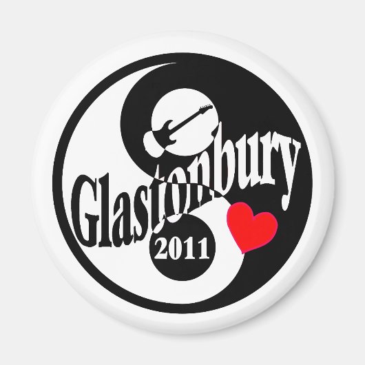 Glastonbury Magnet (Vorne)