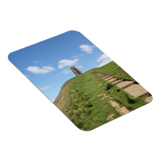 Glastonbury Tor Path Magnet (Rechte Seite)