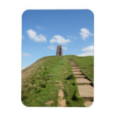Glastonbury Tor Path Magnet (Vertikal)