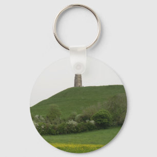 Glastonbury Tor Schlüsselanhänger