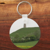 Glastonbury Tor Schlüsselanhänger (Vorderseite)