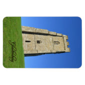 Glastonbury Tor Somerset England Foto Magnet (Horizontal)