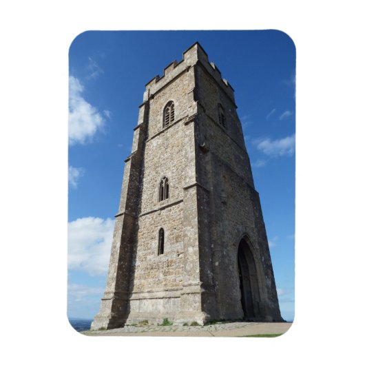 Glastonbury Tor Tower Magnet (Vertikal)