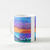 Glastonbury Tor und Baum Tasse Zuhause Gift (Vorderseite Links)