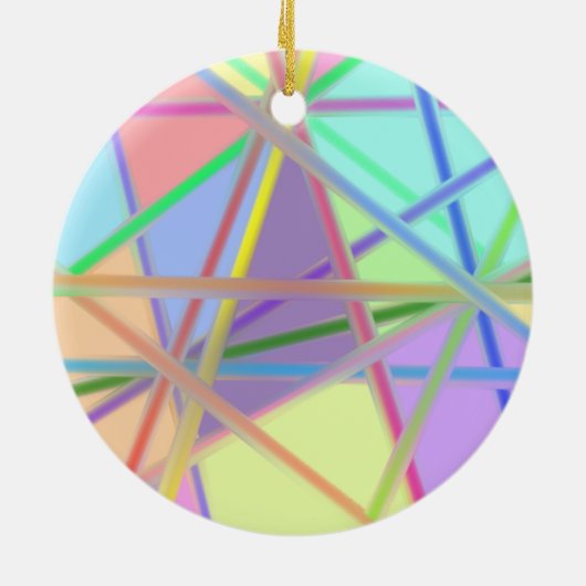 Glasüberziehe Keramik Ornament (Hinten)