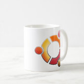 GlasUbuntu Tasse (VorderseiteRechts)