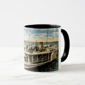 Glasunterseiten-Boot, Avalon, Catalina-Insel, CA Tasse (VorderseiteRechts)
