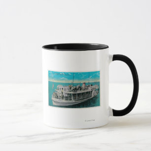 Glasunterseiten-Boot in Avalon, Catalina-Insel Tasse