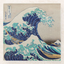 GLASUNTERSETZER: HOKUSAI : DIE WAFFE