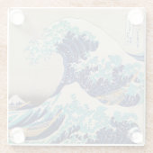 GLASUNTERSETZER: HOKUSAI : DIE WAFFE GLASUNTERSETZER (Rückseite)