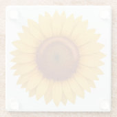 Glasuntersetzer - Sonnenblume (Rückseite)