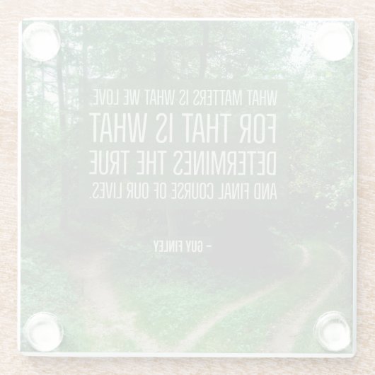 GlasUntersetzer "was wir Liebe" 4,2 x 4,2 (Rückseite)