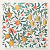 GLASUNTERSETZER: WILLIAM MORRIS: POMEGRANATE GLASUNTERSETZER (Vorderseite)