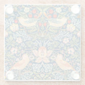 Glasuntersetzer: WILLIAM MORRIS STRAWBERRY THIEVES Glasuntersetzer (Rückseite)