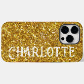 Glasur-Party-Muster für glänzende Glitzer Case-Mate iPhone Hülle (Rückseite (Horizontal))