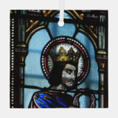 Glasverkleidung Ornament Aus Glas (Rückseite)