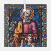 Glasverkleidung Ornament Aus Glas (Vorderseite)