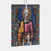 Glasverkleidung Ornament Aus Glas (Vorderseite Rechts)