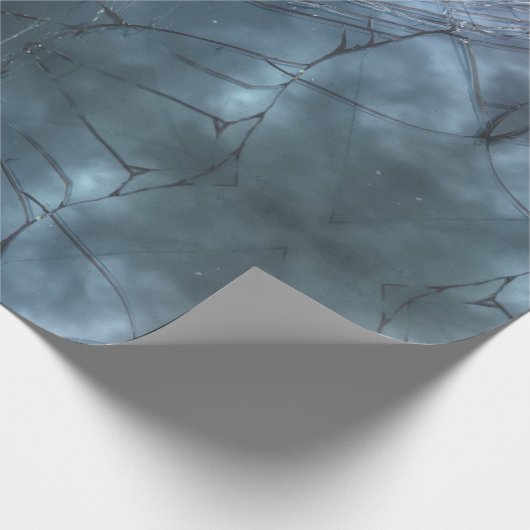 Glasverpackungspapier Geschenkpapier (Ecke)