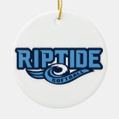 Glasverzierung Keramik Ornament (Vorne)