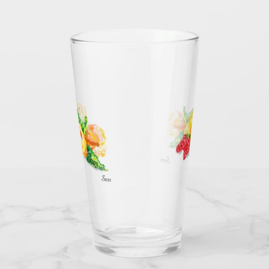 Glaswaren: Früchte Glas (Rechts)
