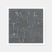 Glaswaren Serviette (Vorderseite)