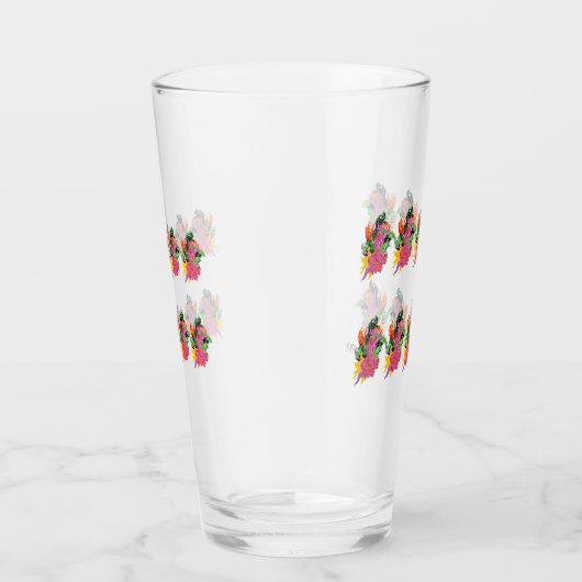 Glaswaren: Tropische Blume Glas (Rechts)